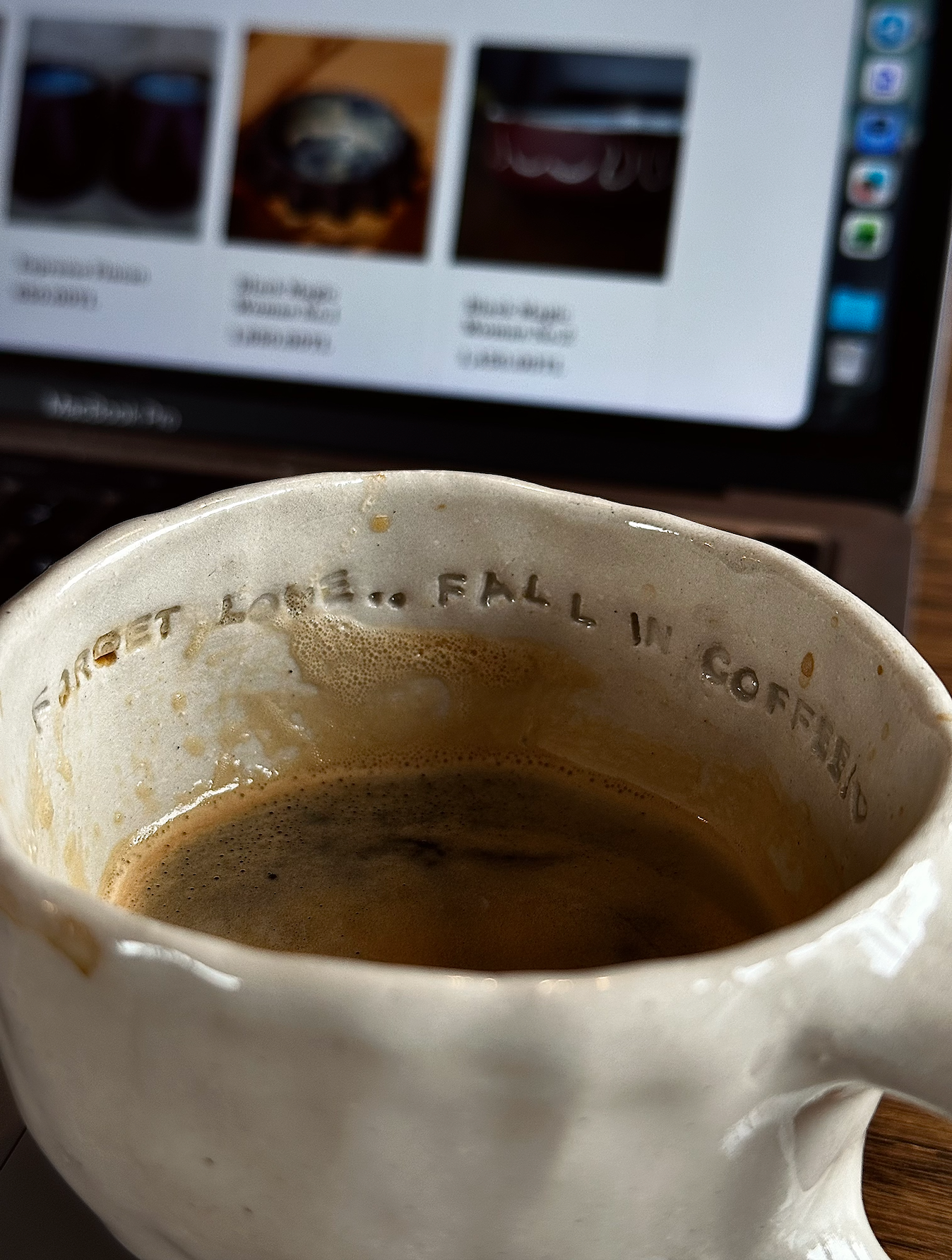 Fall in Coffee Cup
